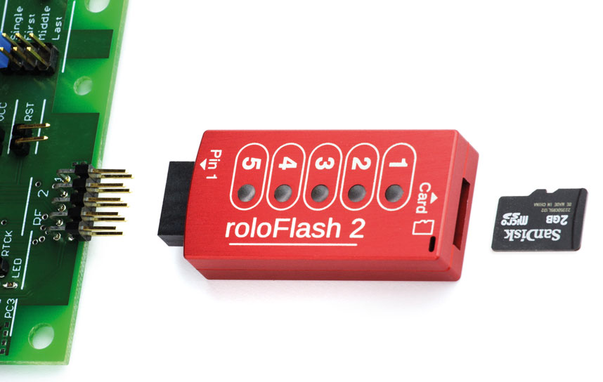 roloflash 2 flashing a target